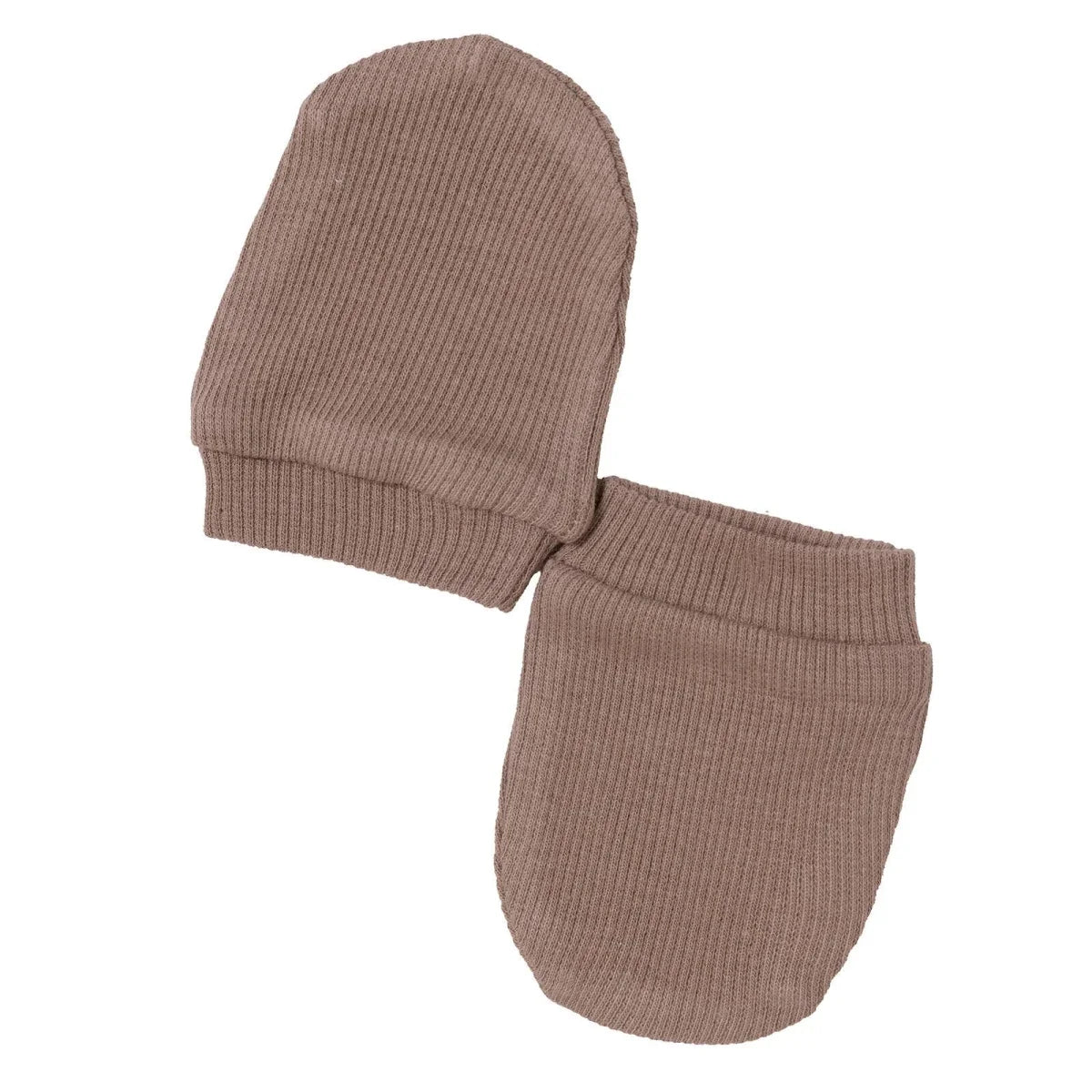 HelloBaby Ribbed Baby Scratch Mitts (Newborn)