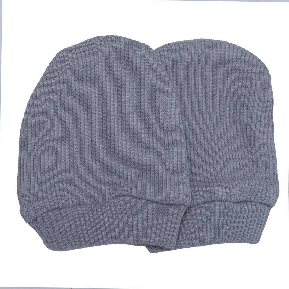 HelloBaby Ribbed Baby Scratch Mitts (Newborn)