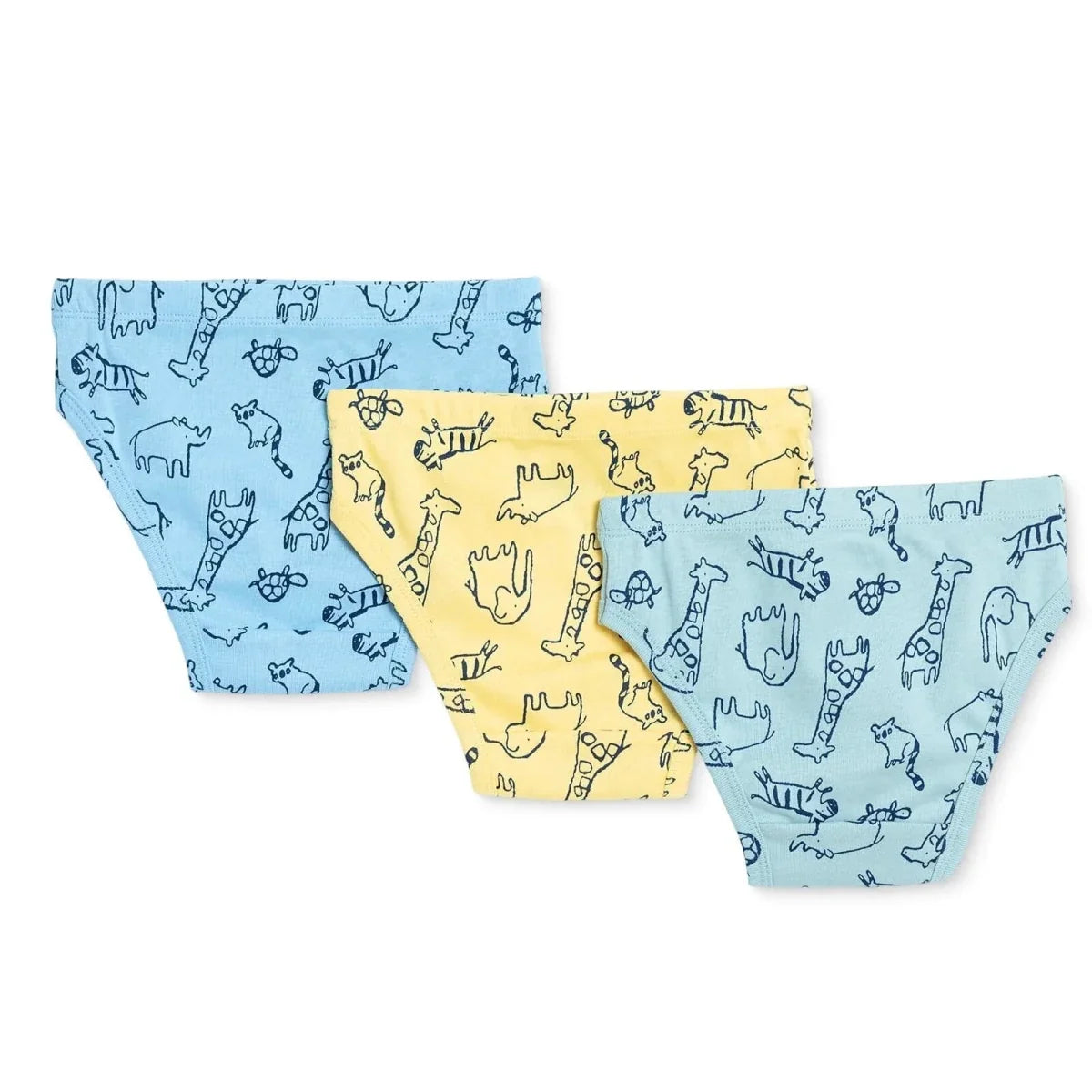 HelloBaby 3 Pack Dinosaur Print Baby Briefs (12 Months to 4-5 Years)