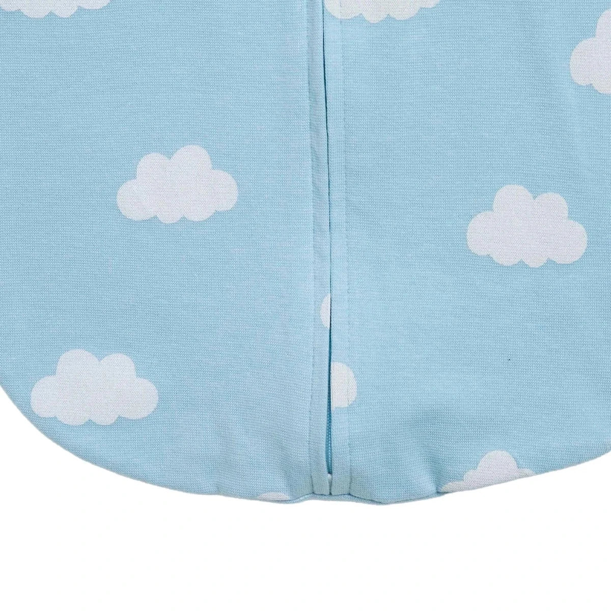 HelloBaby Sky Print Zip-Up Ribbed Baby Swaddle (Newborn)