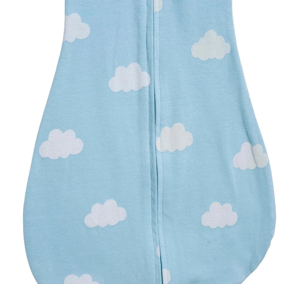 HelloBaby Sky Print Zip-Up Ribbed Baby Swaddle (Newborn)