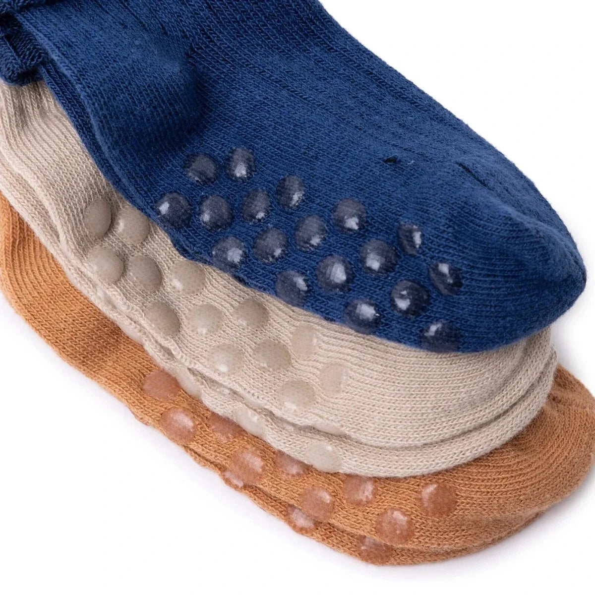 HelloBaby 3 Pack Roll-Top Baby Socks (Newborn to 12-24 Months)