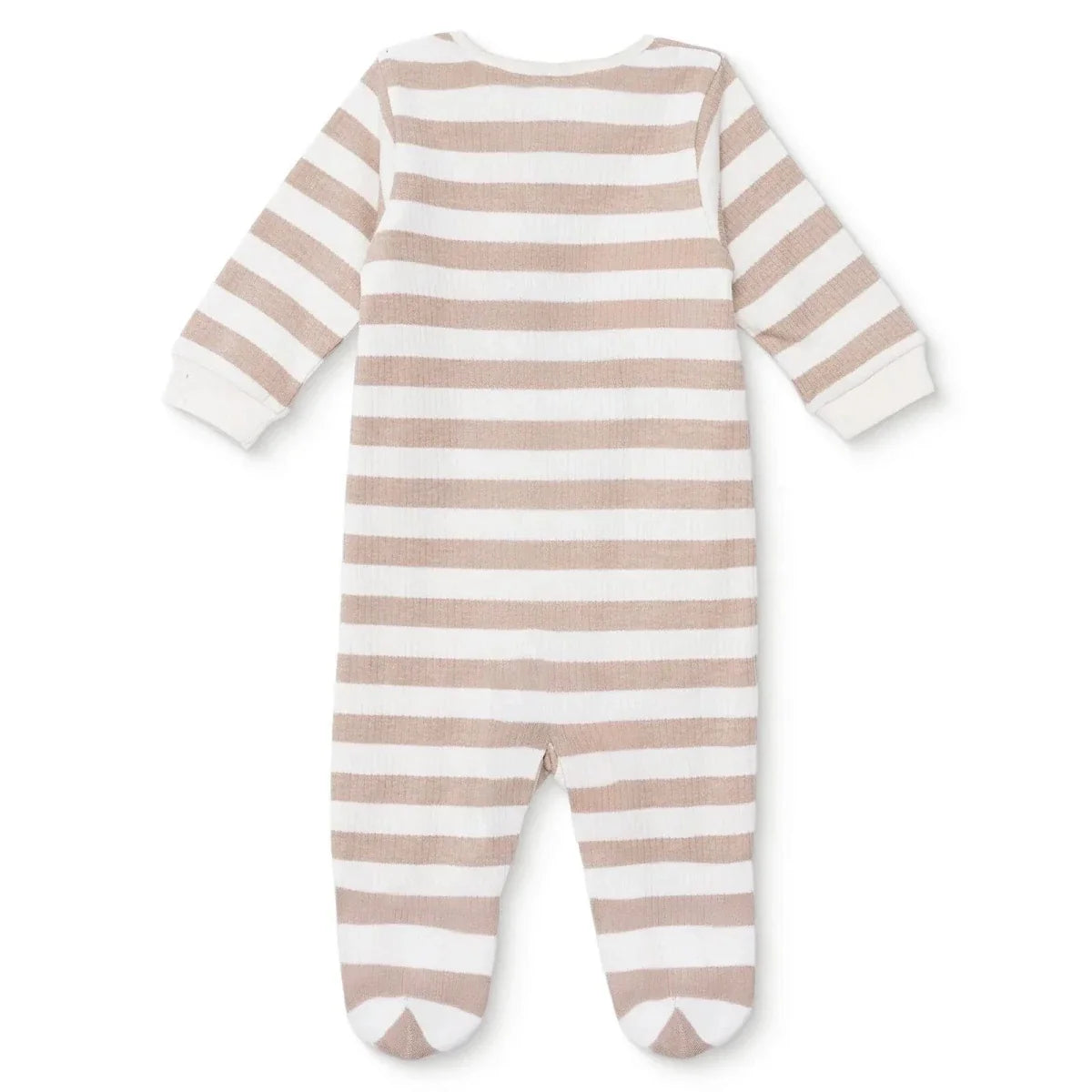 HelloBaby Bear Print Long Sleeve Footed Baby Sleepsuit (Newborn to 6-9 Months)
