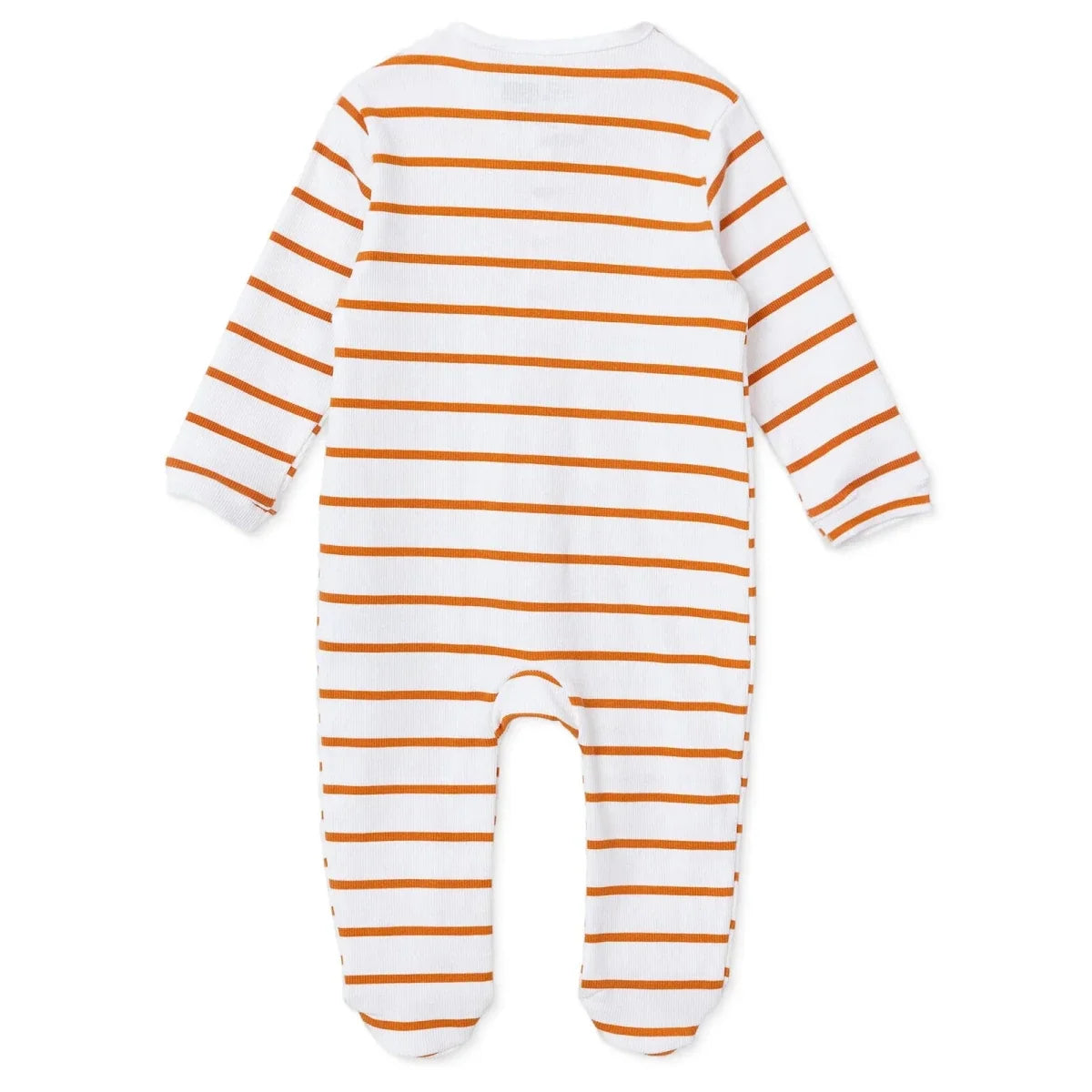 HelloBaby Striped Long Sleeve Baby Sleepsuit with Feet (Newborn to 6-9 Months)