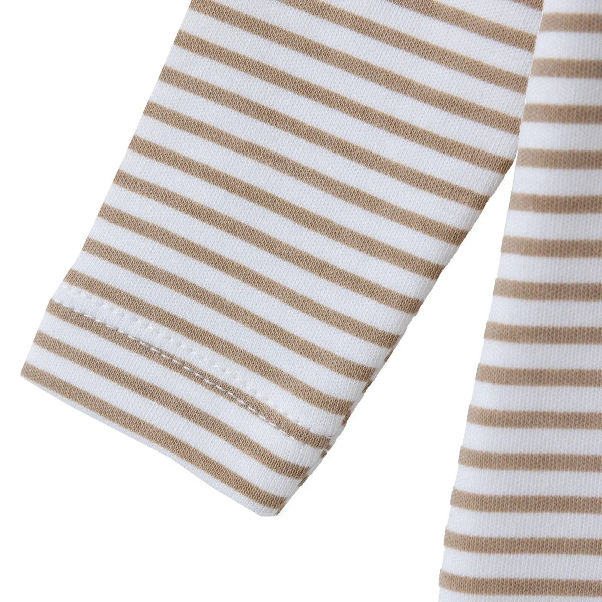 HelloBaby Striped Long Sleeve Baby Sleepsuit with Feet (Newborn to 6-9 Months)