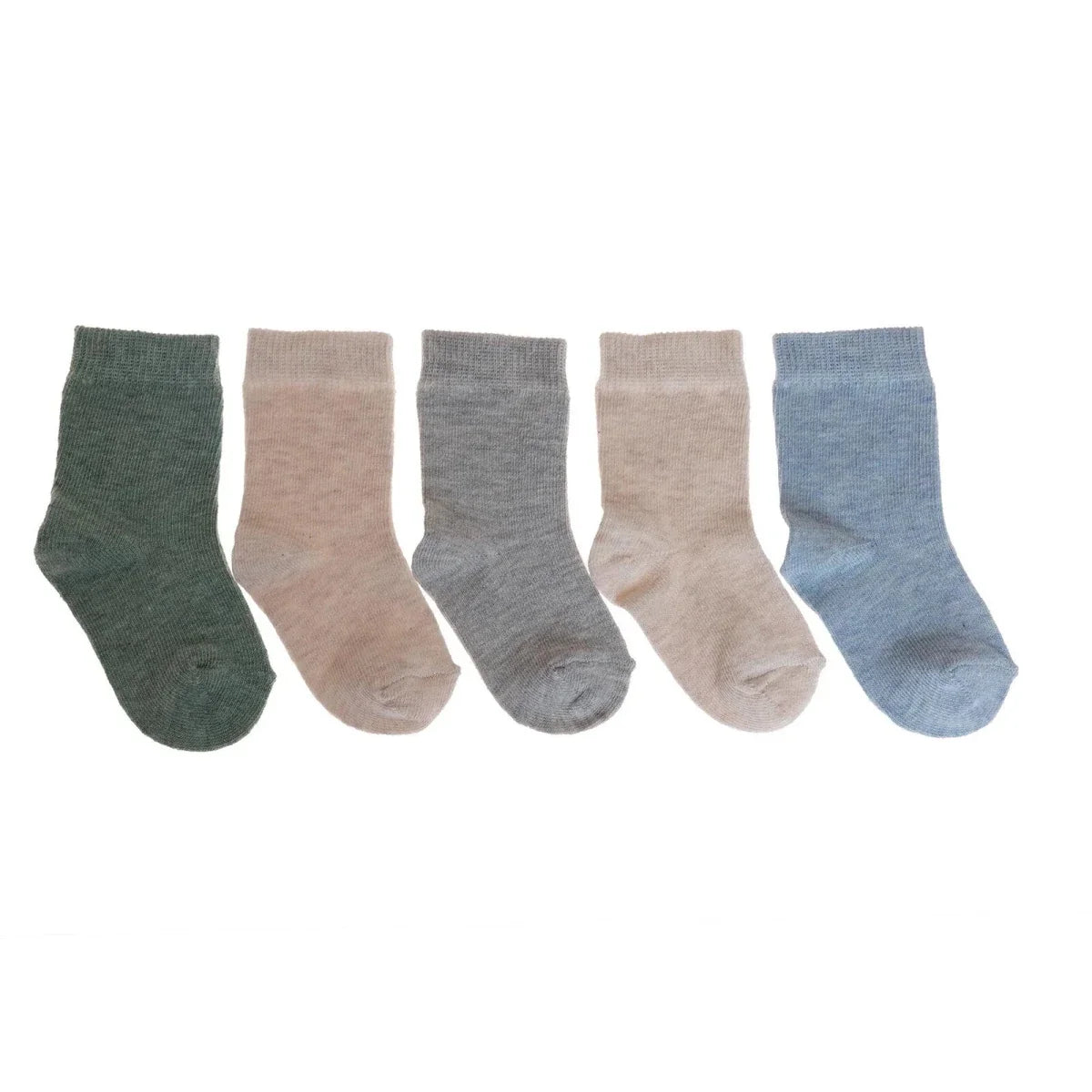 HelloBaby 5 Pack Ankle Baby Socks (Newborn to 4-5 Years)