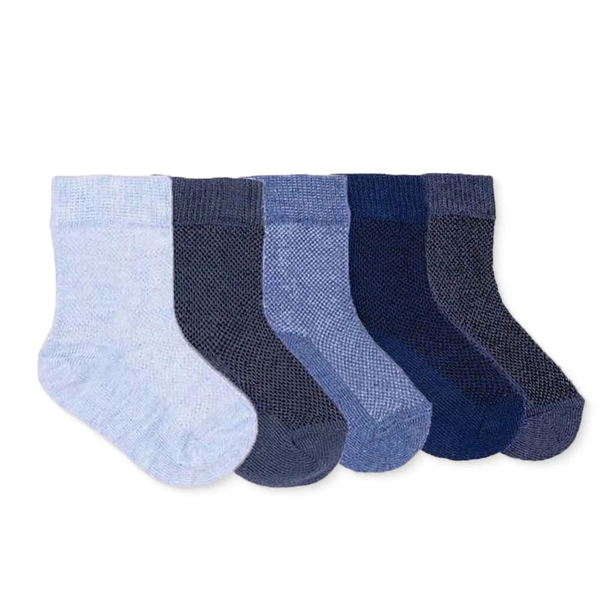 HelloBaby 5 Pack Ankle Baby Socks (Newborn to 4-5 Years)