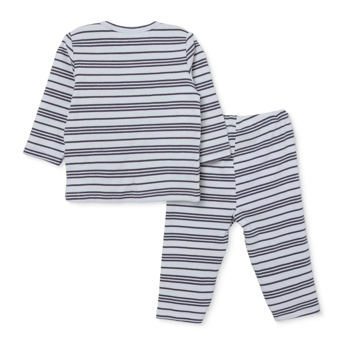 HelloBaby Striped Baby Sweatshirt & Leggings Set (1-3 Months to 12 Months)