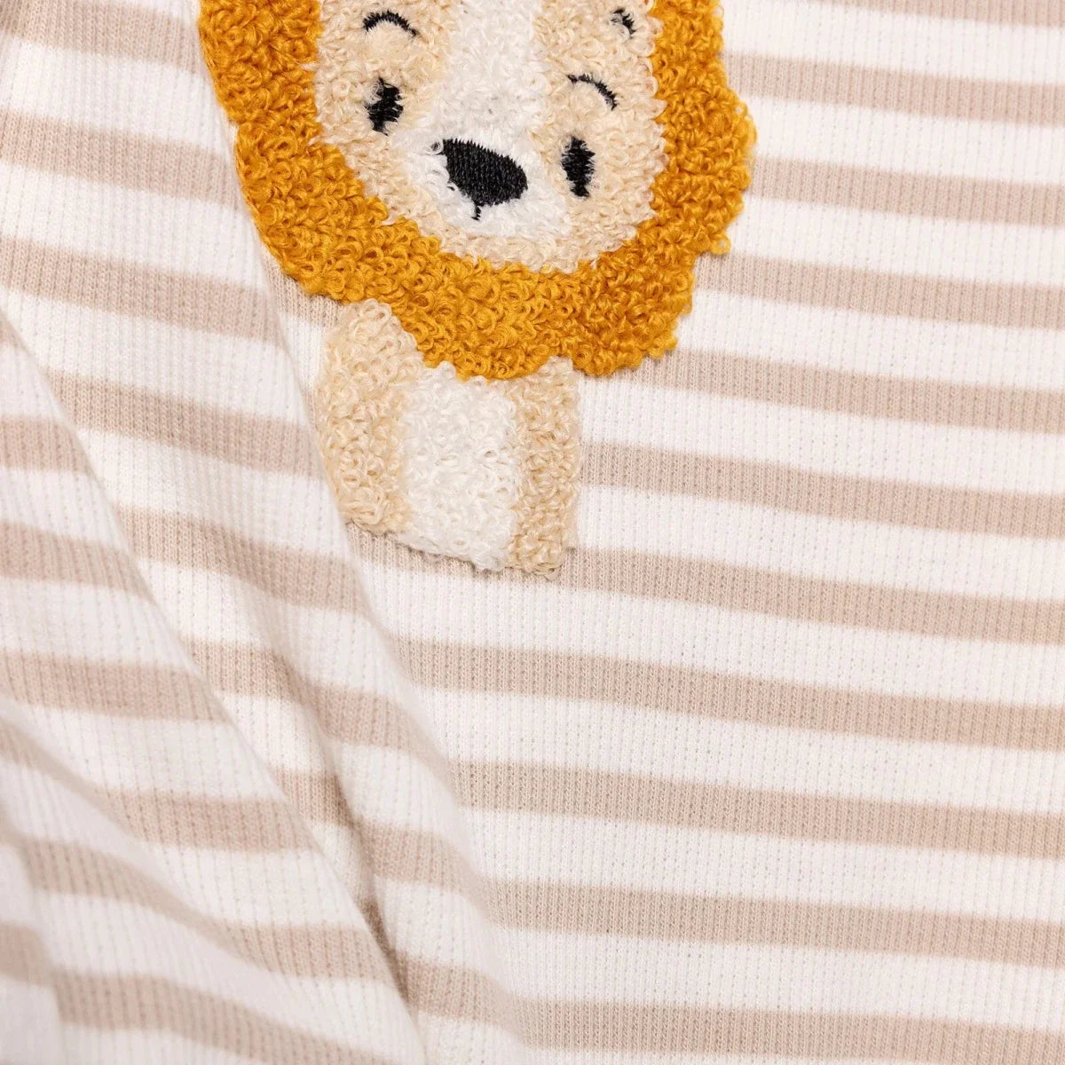 HelloBaby Lion Print Footless Baby Sleepsuit (Newborn to 6-9 Months)