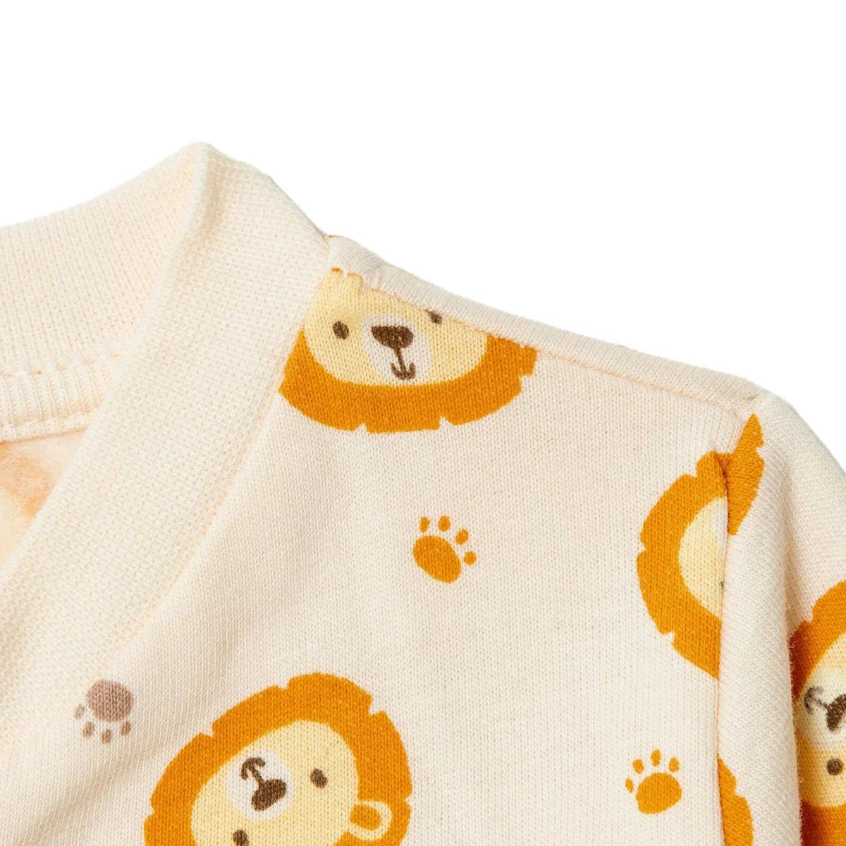 HelloBaby Lion Print Long Sleeve Footless Baby Sleepsuit (Newborn to 6-9 Months)