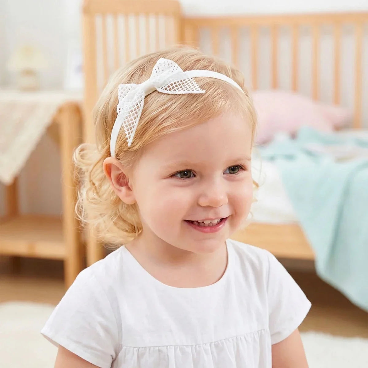 HelloBaby Tulle Baby Headband (One Size)