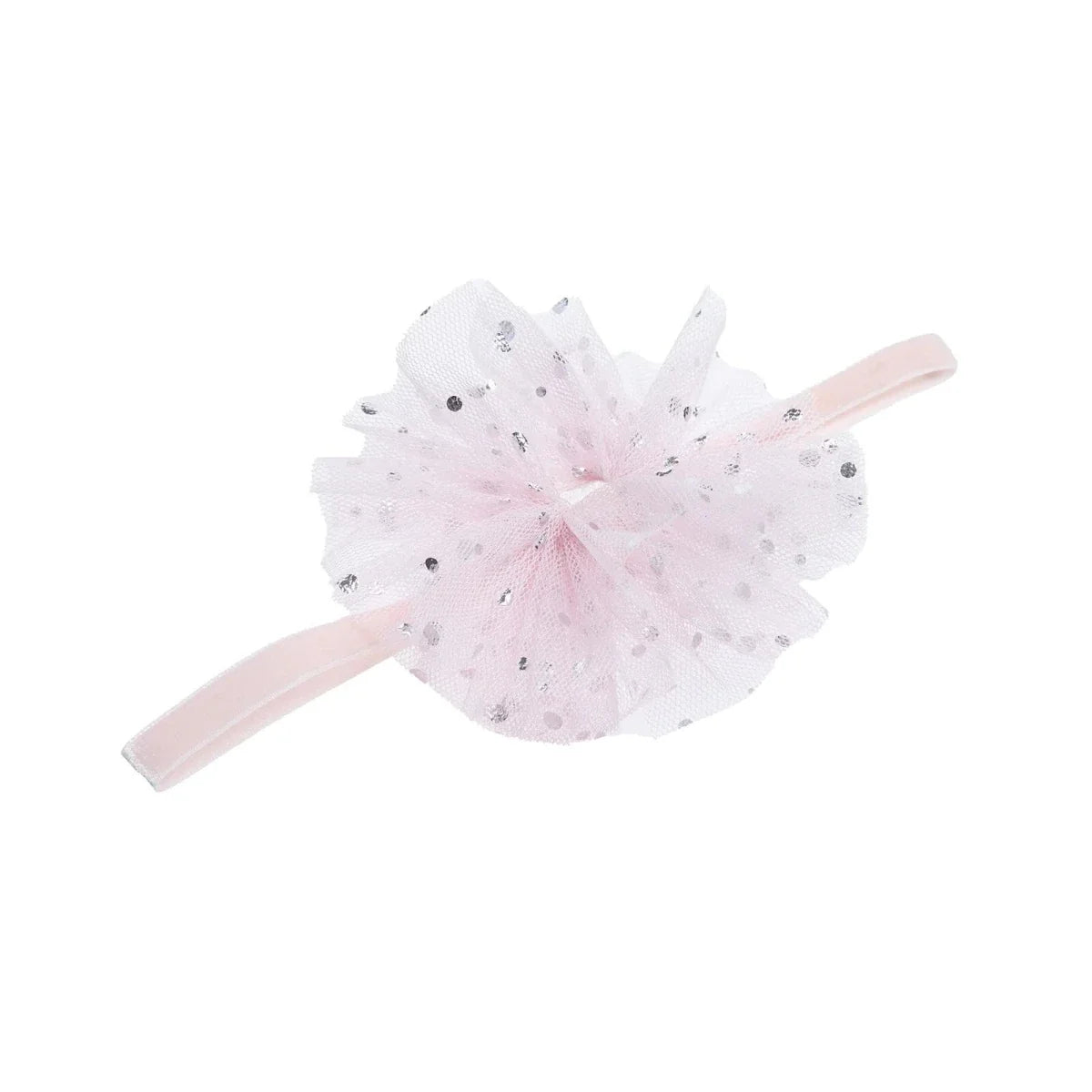 HelloBaby Polka Dot Tulle Baby Headband (One Size)