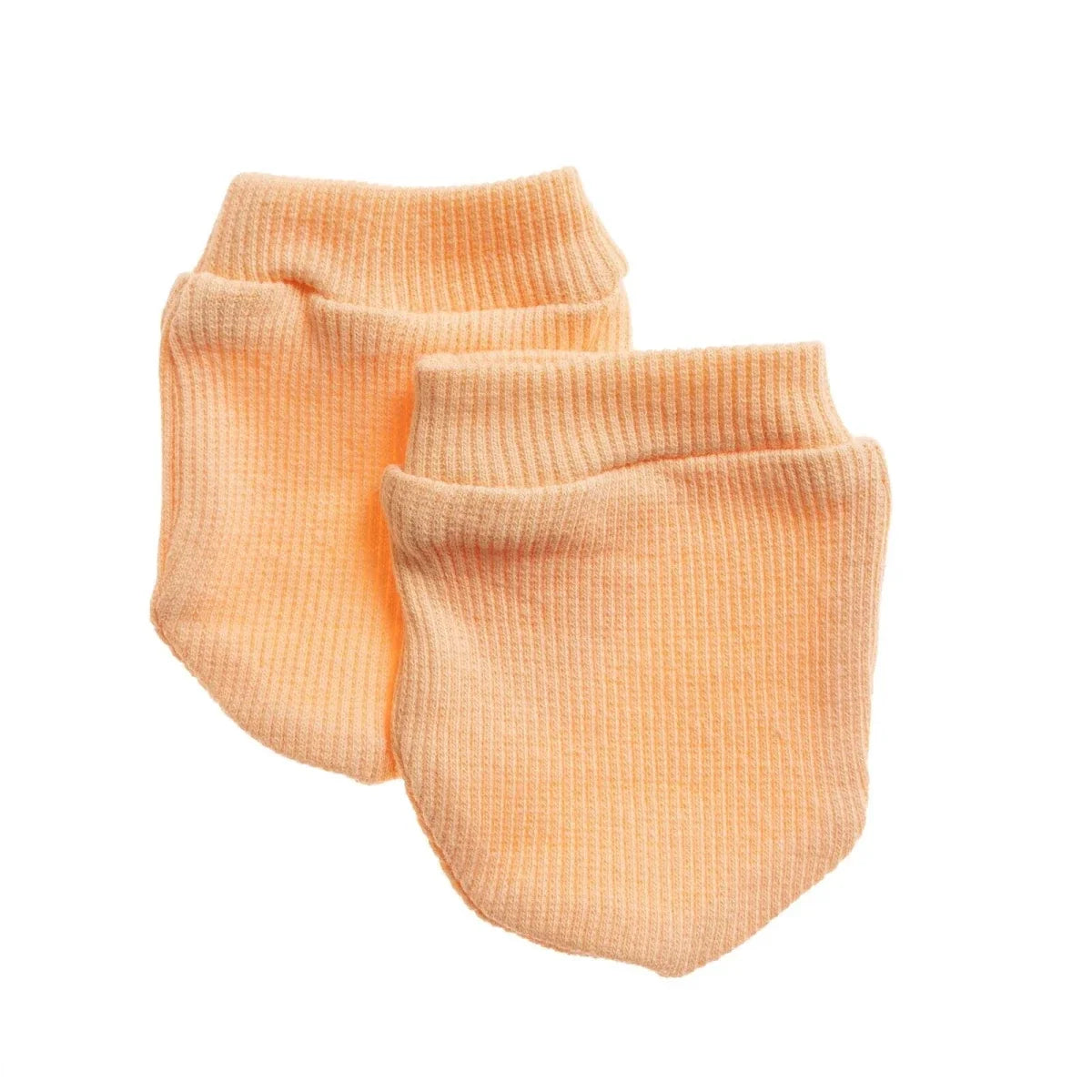 HelloBaby Ribbed Baby Scratch Mitts (Newborn)