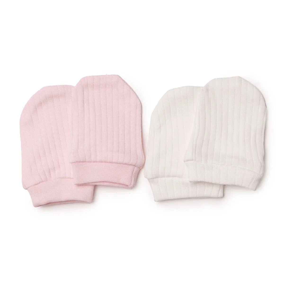 HelloBaby Interlock Baby Scratch Mitts (Newborn)