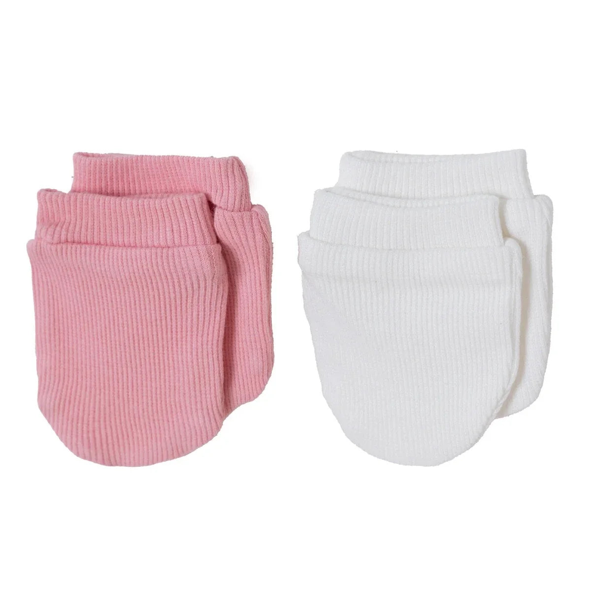 HelloBaby Interlock Baby Scratch Mitts (Newborn)