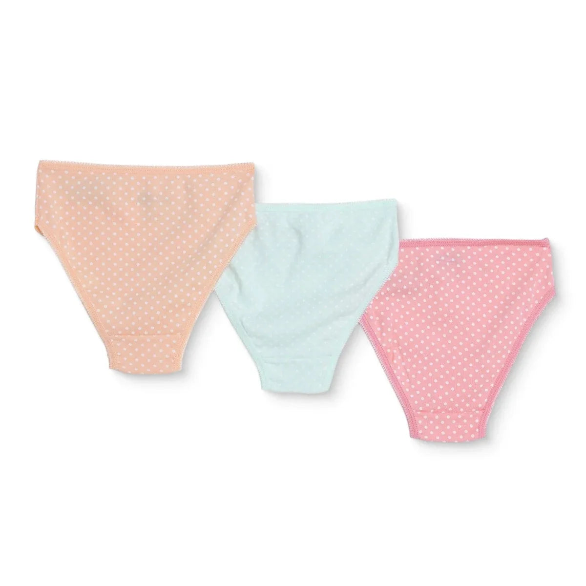 HelloBaby 3 Pack Polka Dot Print Baby Briefs (12 Months to 4-5 Years)