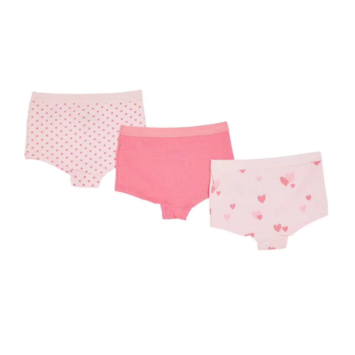 HelloBaby 3 Pack Heart Print Baby Boxer Shorts (12 Months to 4-5 Years)
