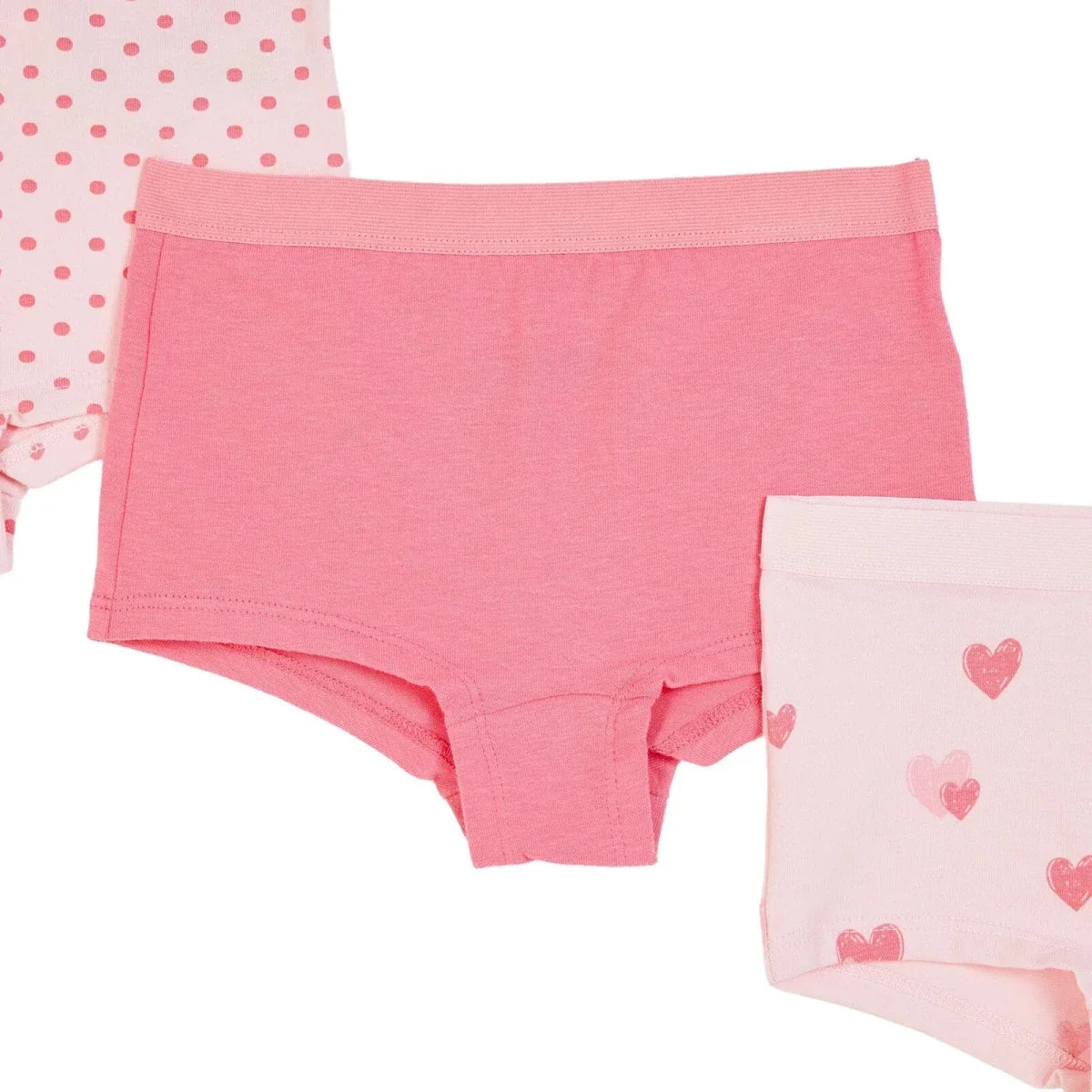 HelloBaby 3 Pack Heart Print Baby Boxer Shorts (12 Months to 4-5 Years)