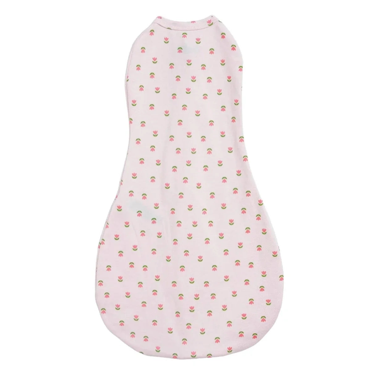 HelloBaby Floral Print Zip-Up Baby Swaddle (Newborn)