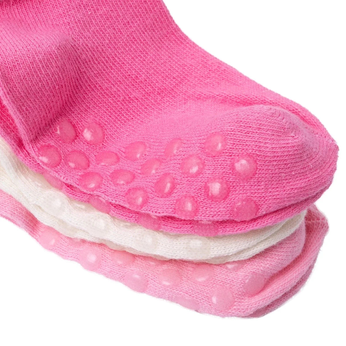 HelloBaby 3 Pack Roll-Top Baby Socks (Newborn to 12-24 Months)