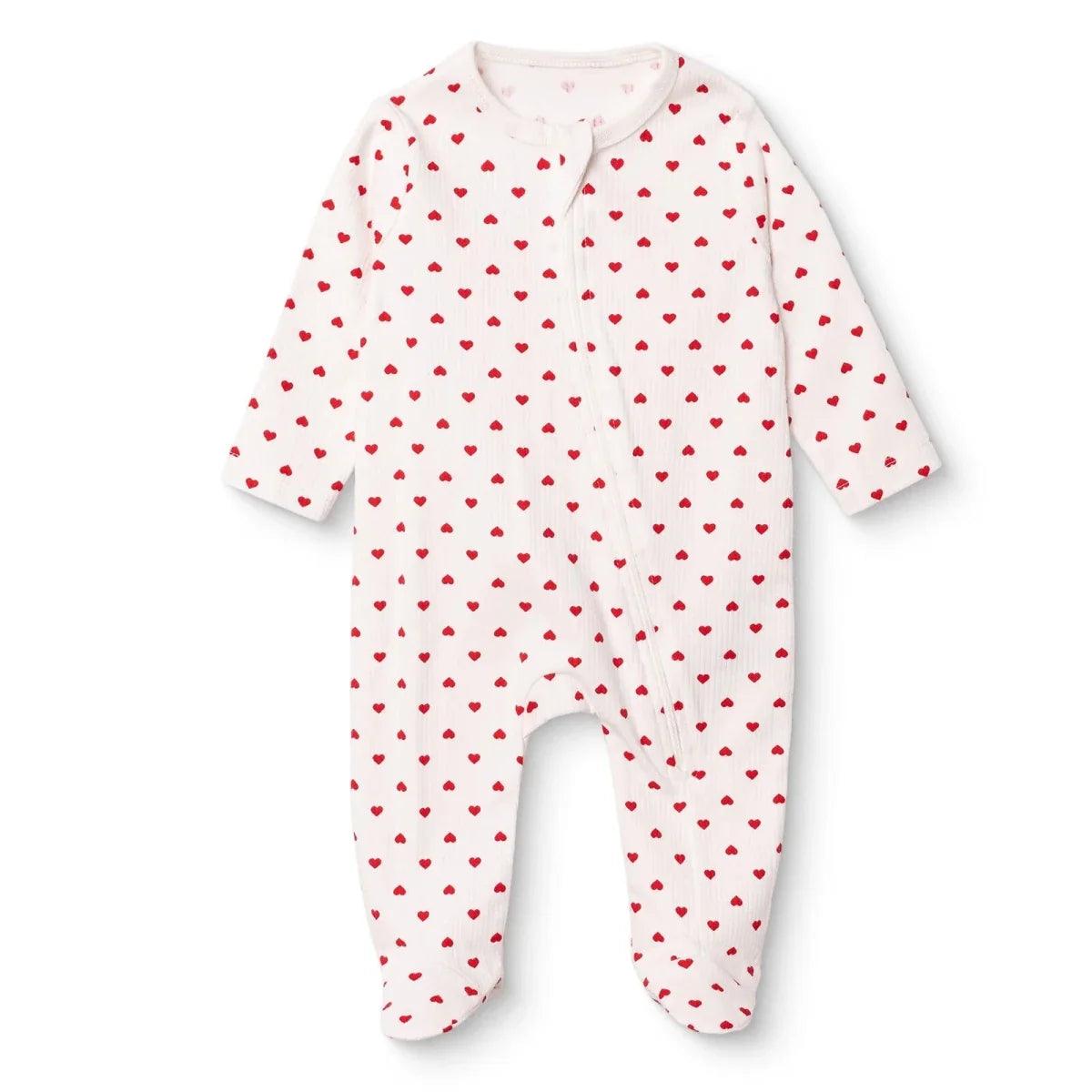 HelloBaby Polka Dot Long Sleeve Baby Sleepsuit with Feet (Newborn to 6-9 Months)