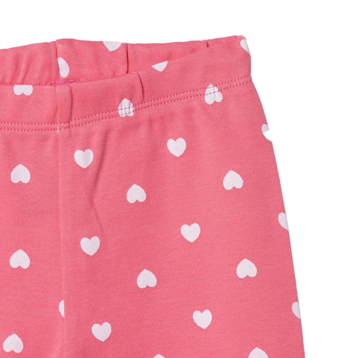 HelloBaby Heart Print Baby Hat, Vest & Bottoms Set (Newborn to 3-6 Months)