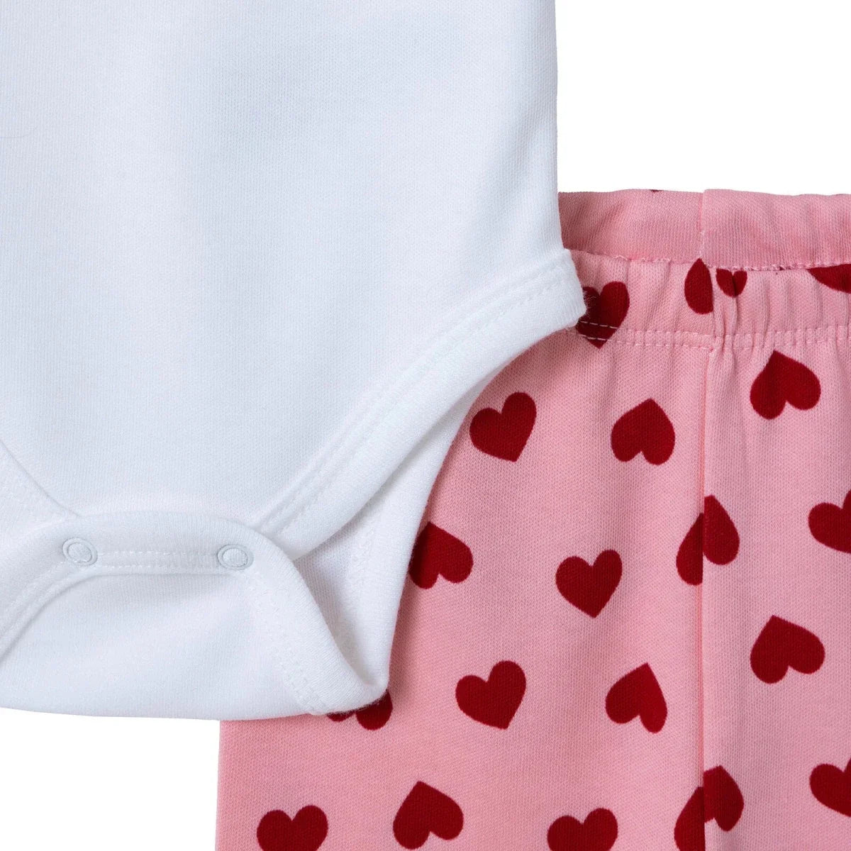 HelloBaby "Little Cutie" Slogan Baby Bodysuit, Hat & Bottoms Set (Newborn to 6-9 Months)