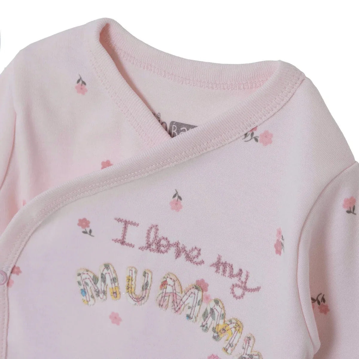 HelloBaby 5 Piece Floral Print Boxed Baby Hospital Bag Set (Newborn)