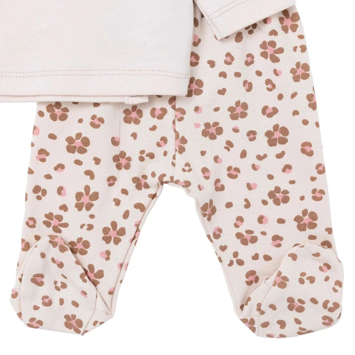 HelloBaby 5 Piece Crew Neck Animal Print Boxed Baby Hospital Bag Set (Newborn)