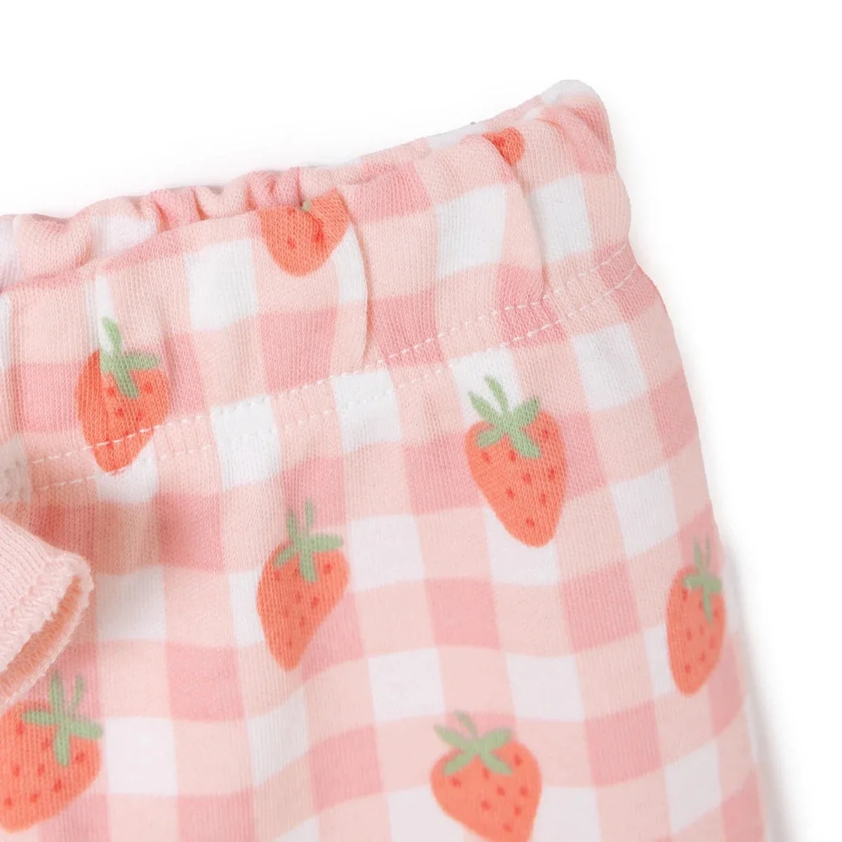 HelloBaby Strawberry Print Baby Hat, Vest & Bottoms Set (Newborn to 3-6 Months)