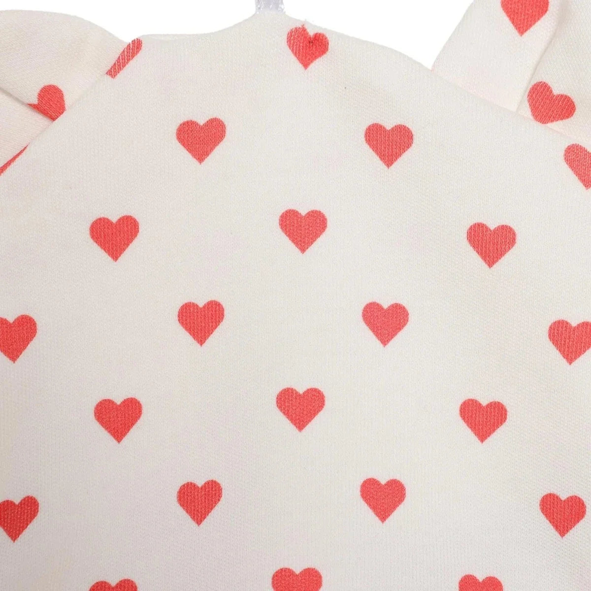 HelloBaby Heart Print Interlock Baby Hat (Newborn)
