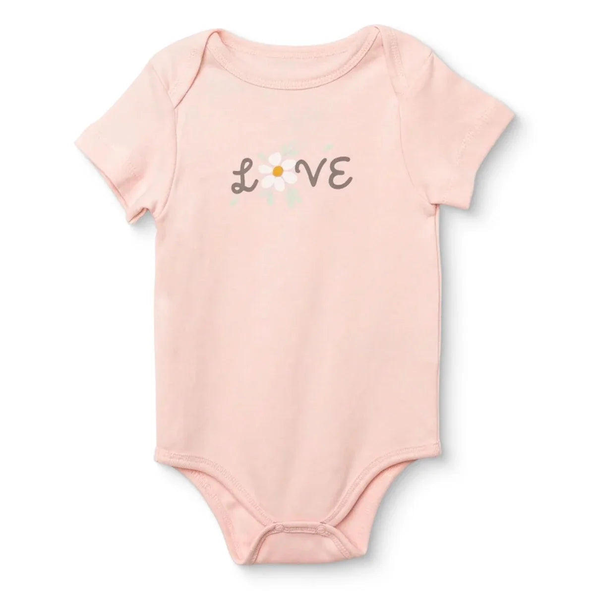 HelloBaby Floral Print Baby Bodysuit, Hat & Sleepsuit Set (Newborn to 3-6 Months)