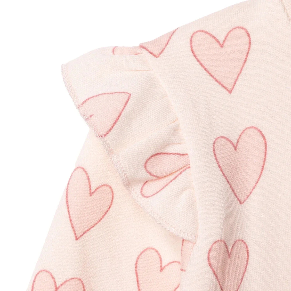 HelloBaby Heart Print Footless Baby Sleepsuit (Newborn to 6-9 Months)