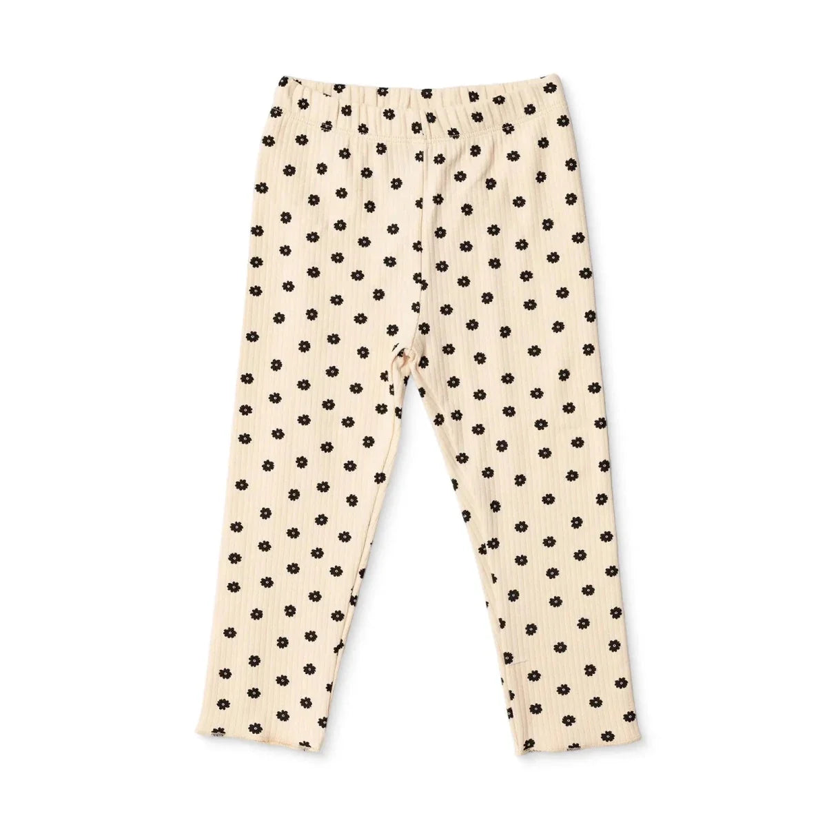 HelloBaby Floral Print Ribbed Baby Leggings (3-6 Months to 4-5 Years)