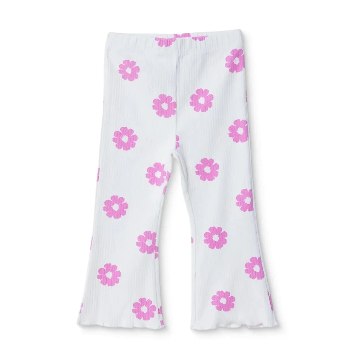 HelloBaby Floral Print Ribbed Baby Leggings (3-6 Months to 4-5 Years)