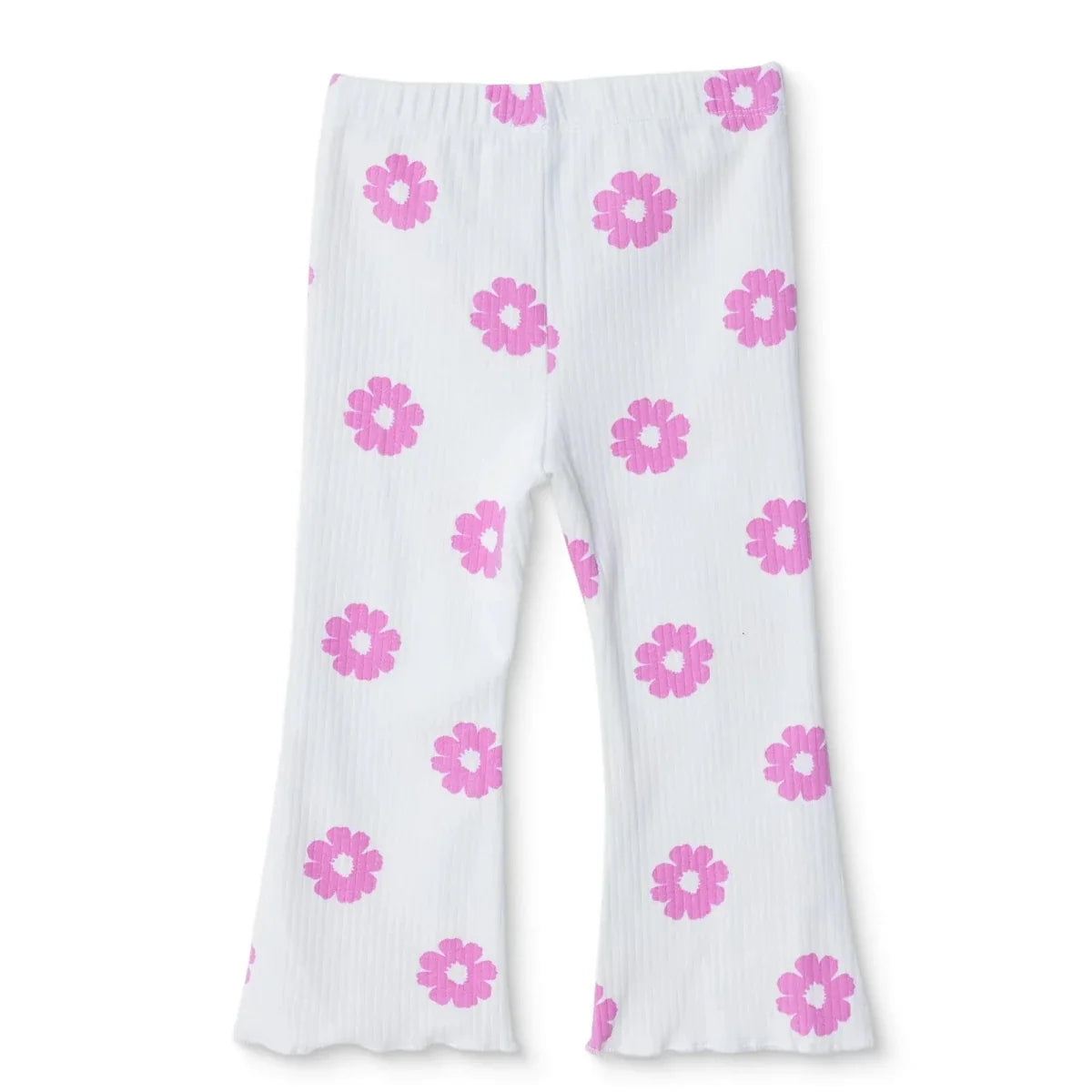 HelloBaby Floral Print Ribbed Baby Leggings (3-6 Months to 4-5 Years)