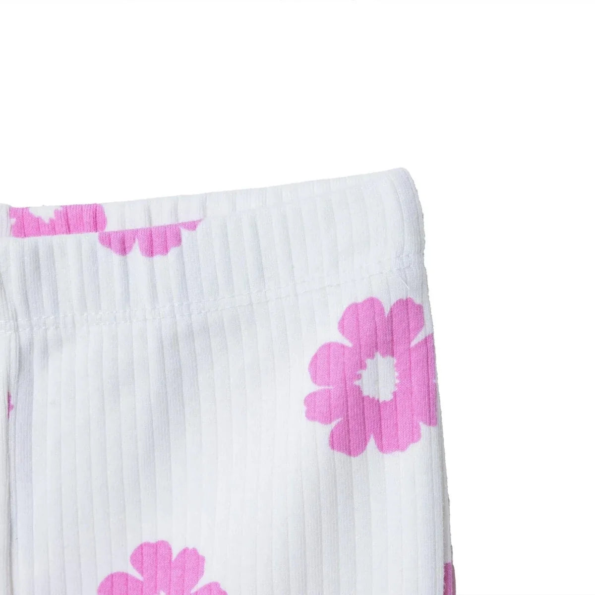 HelloBaby Floral Print Ribbed Baby Leggings (3-6 Months to 4-5 Years)