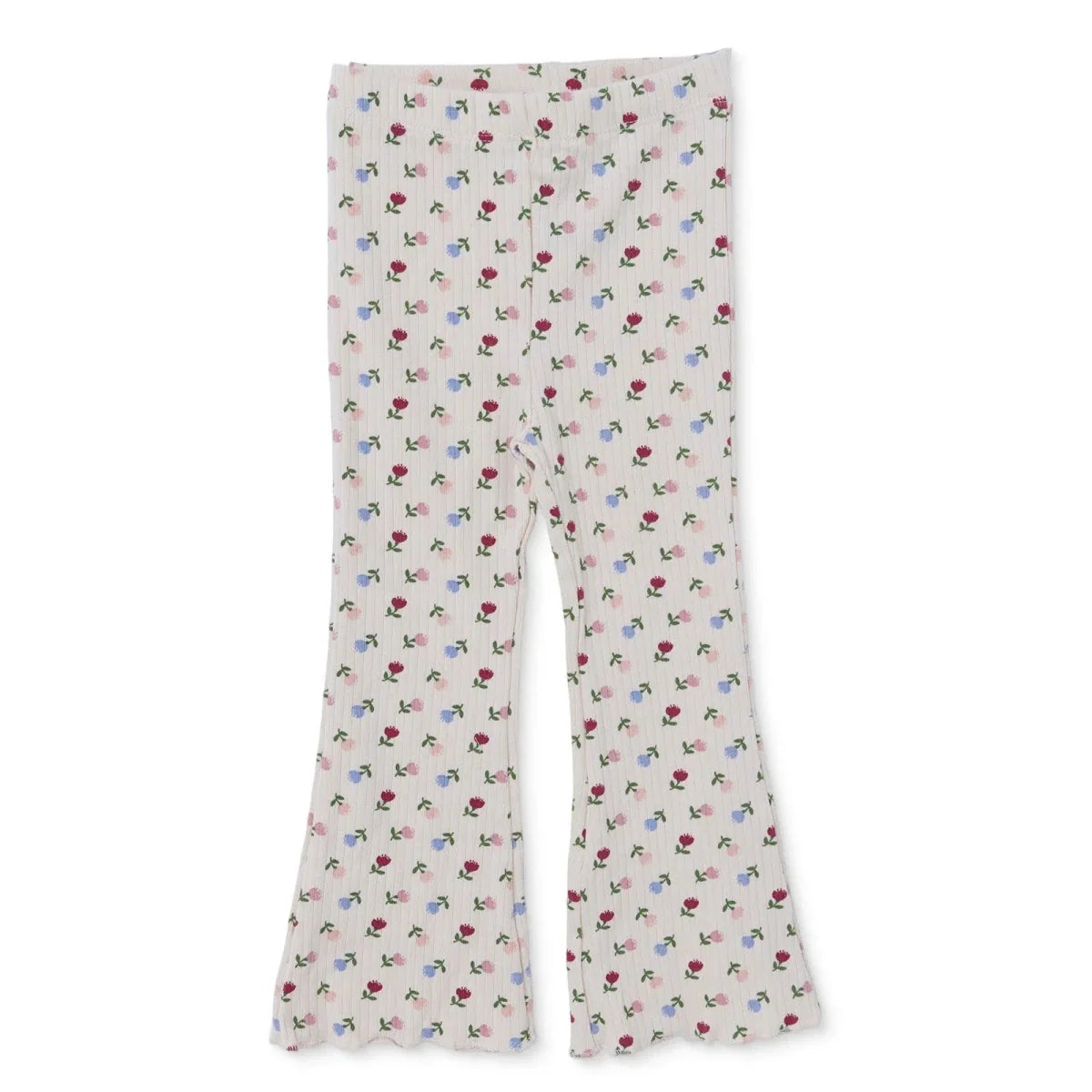 HelloBaby Floral Print Ribbed Baby Leggings (3-6 Months to 4-5 Years)