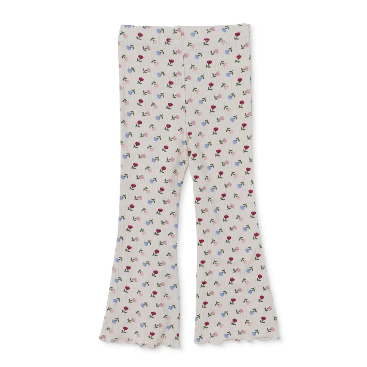 HelloBaby Floral Print Ribbed Baby Leggings (3-6 Months to 4-5 Years)