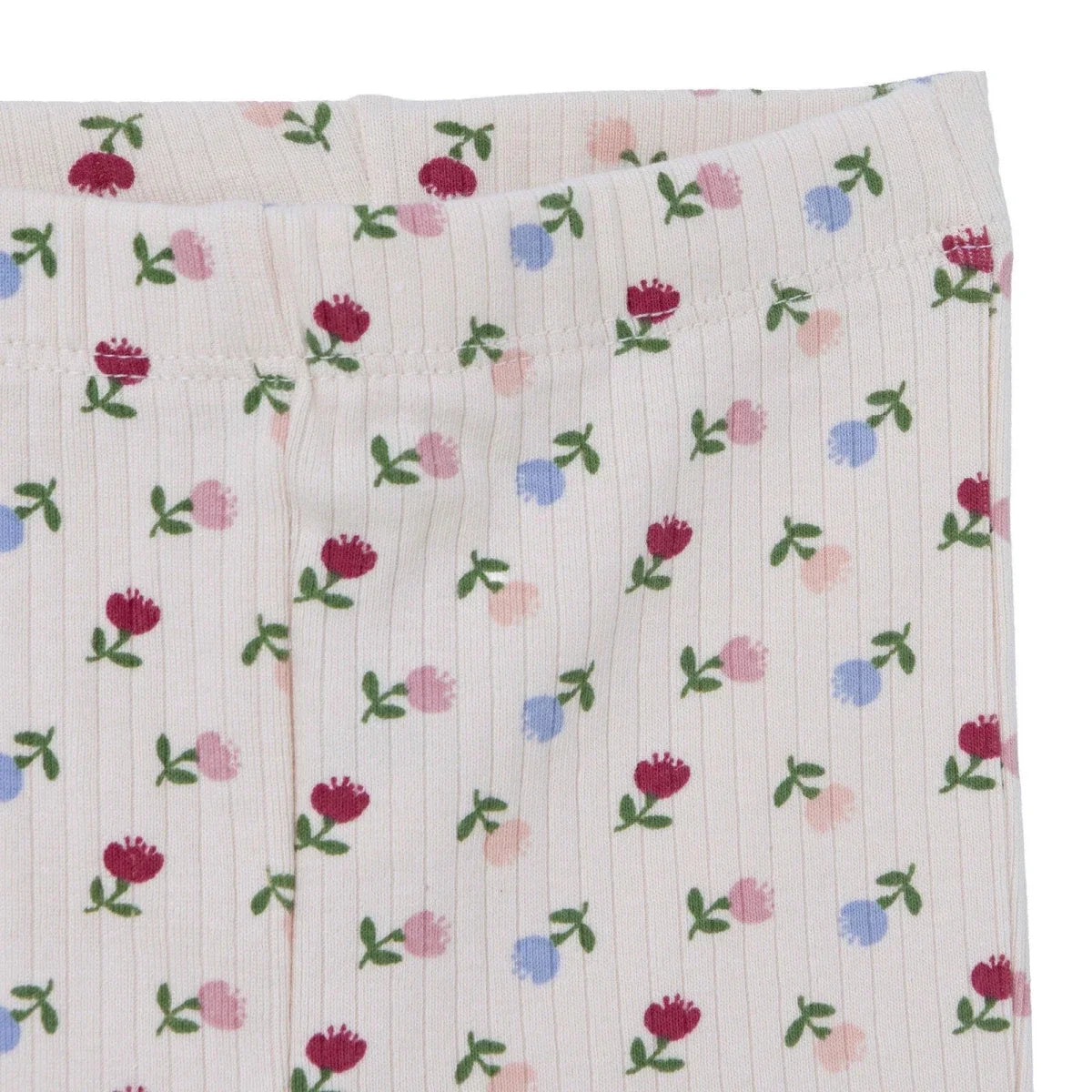 HelloBaby Floral Print Ribbed Baby Leggings (3-6 Months to 4-5 Years)