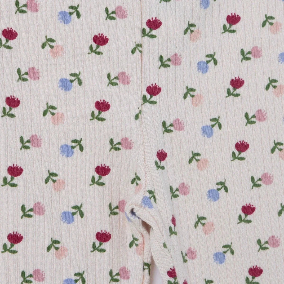 HelloBaby Floral Print Ribbed Baby Leggings (3-6 Months to 4-5 Years)