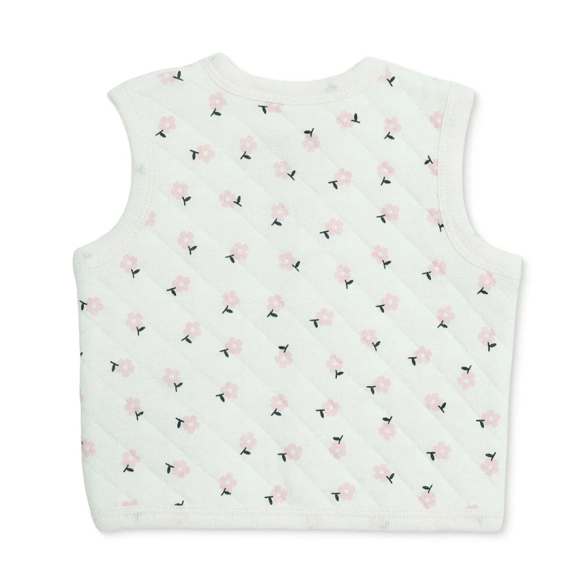 HelloBaby Animal Print Crew Neck Quilted Baby Gilet (1-3 Months to 18 Months-2 Years)