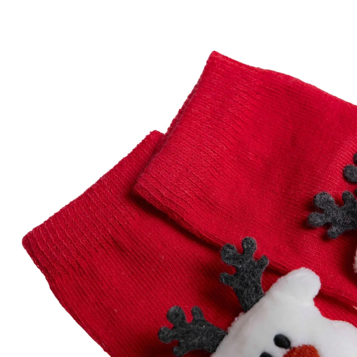 HelloBaby Reindeer Print Animal Novelty Baby Socks (Newborn to 12 Months)