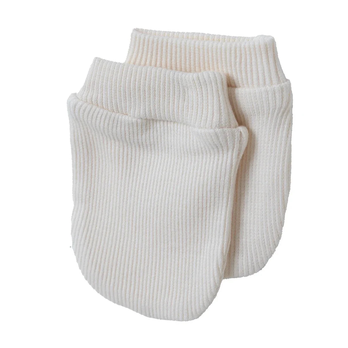 HelloBaby Ribbed Baby Scratch Mitts (Newborn)