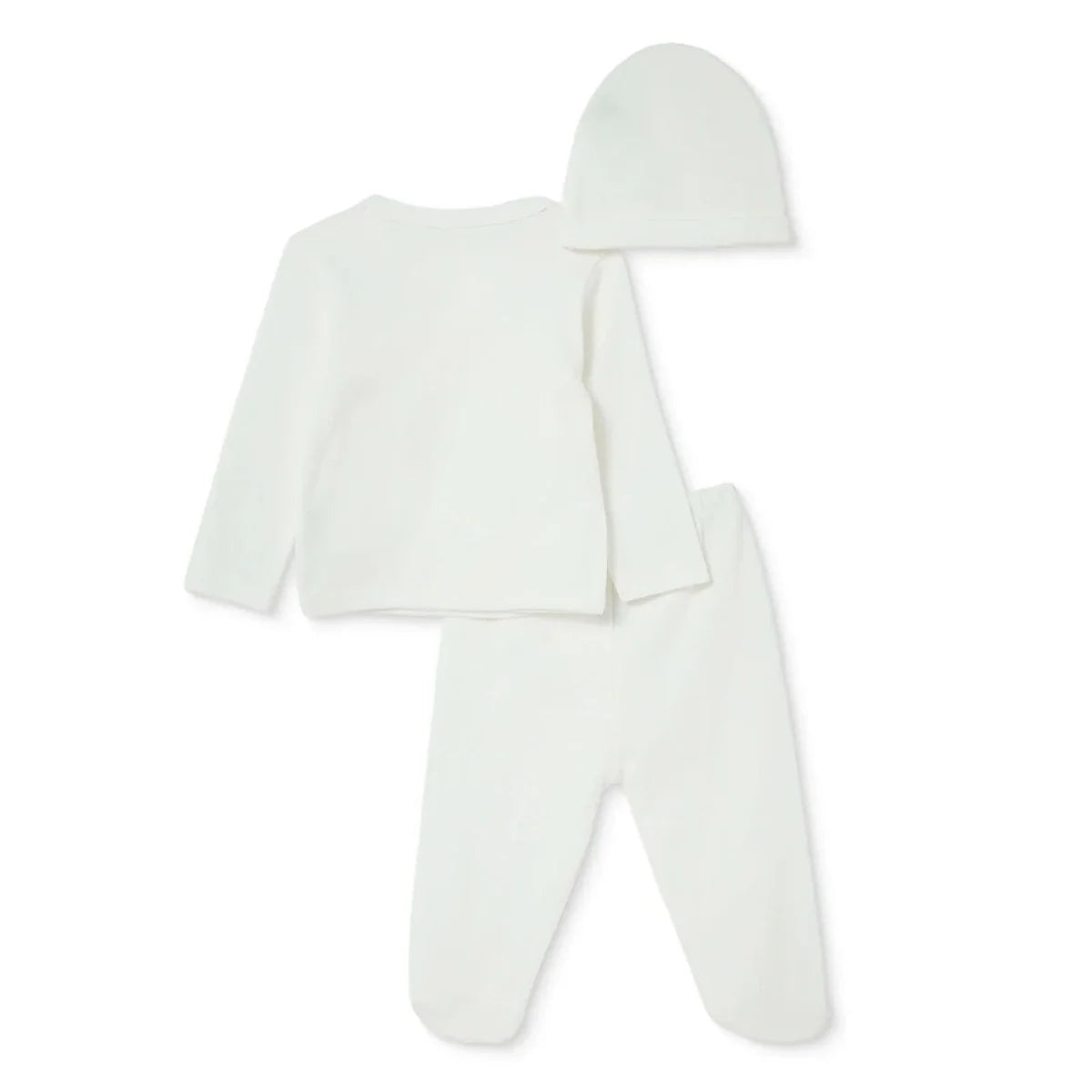 HelloBaby Baby Hat, Vest & Bottoms Set (Newborn to 3-6 Months)