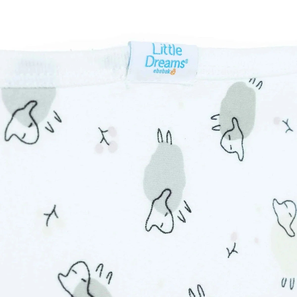Little Dreams Animal Print Jersey Baby Blanket (80 x 90 cm)