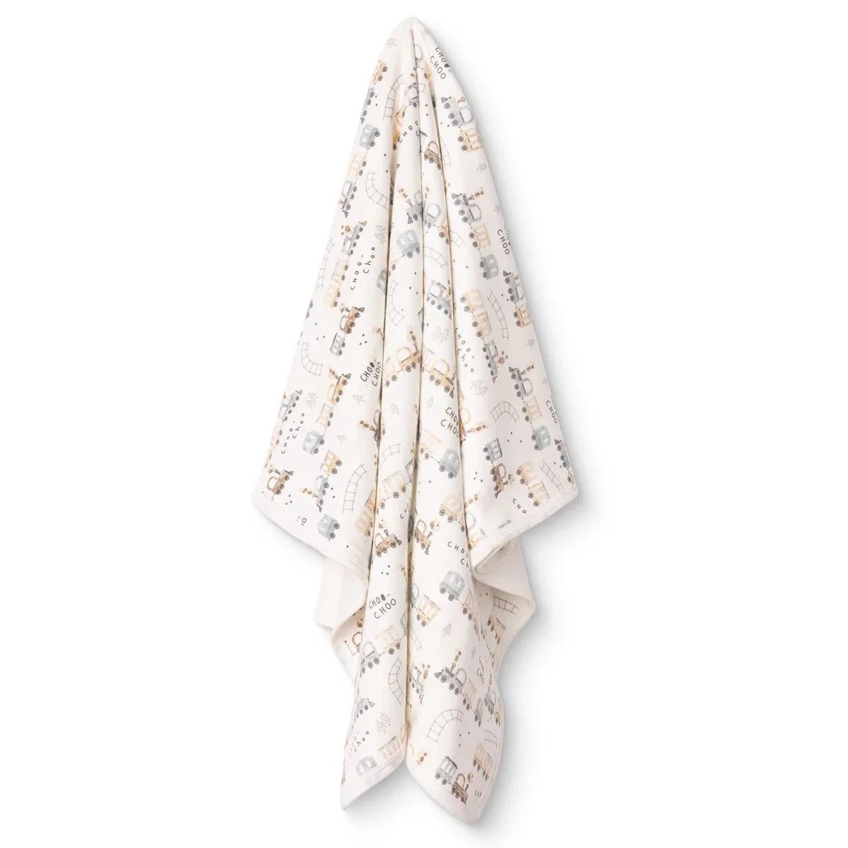 Little Dreams Vehicle Print Jersey Baby Blanket (80 x 90 cm)
