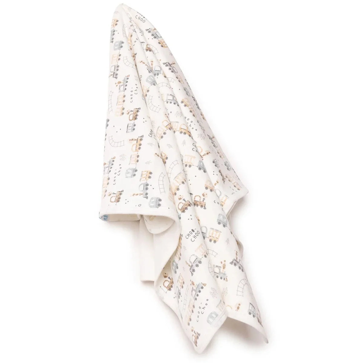Little Dreams Vehicle Print Jersey Baby Blanket (80 x 90 cm)