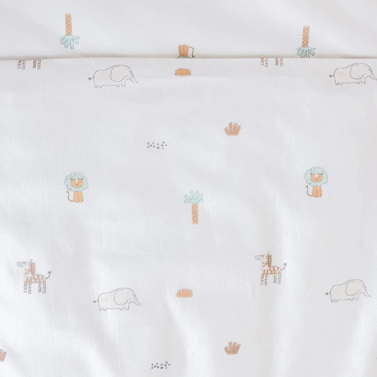 Little Dreams Animal Print Baby Duvet Cover Set (100 x 150 cm)