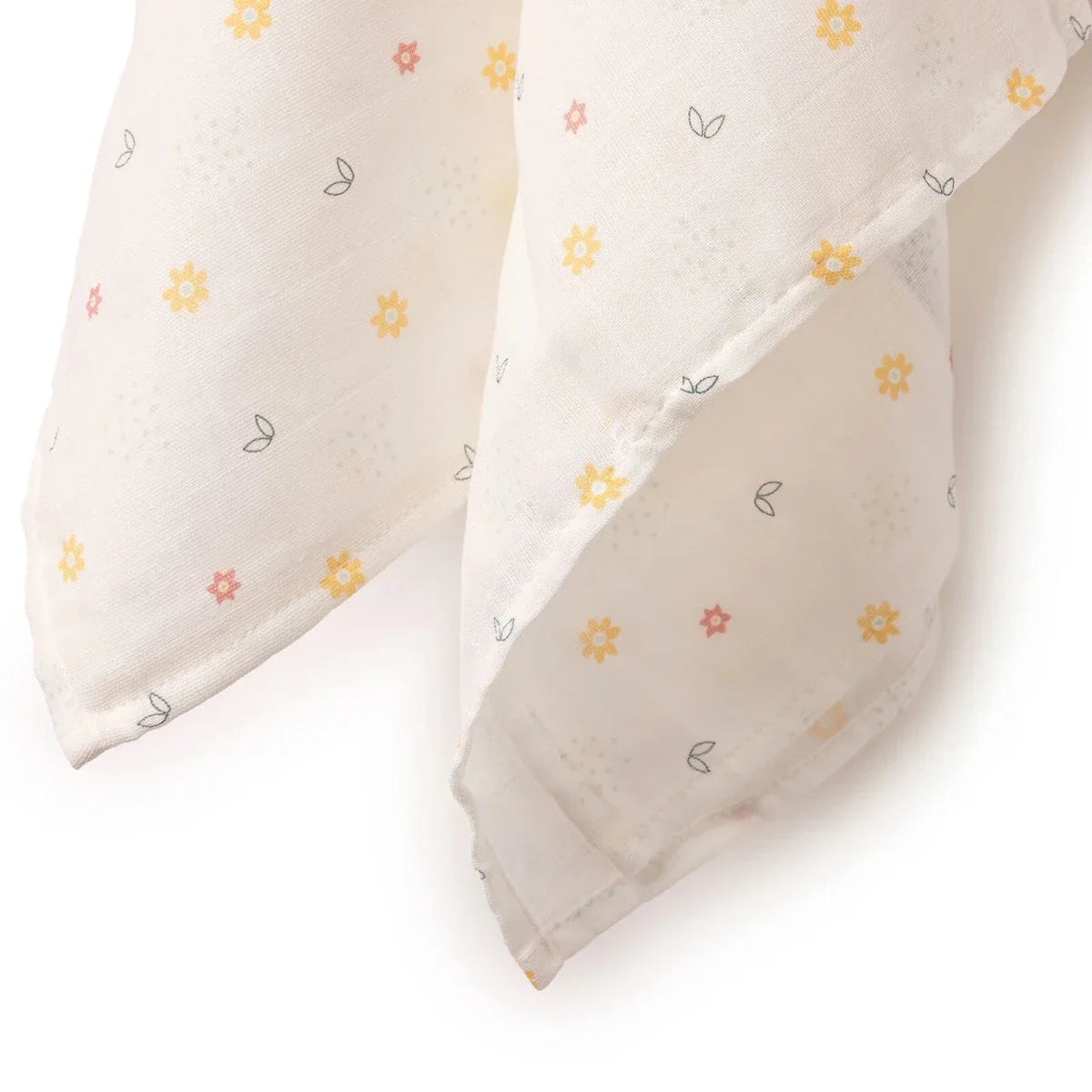 Little Dreams Floral Print Muslin Baby Blanket (100 x 110 cm)